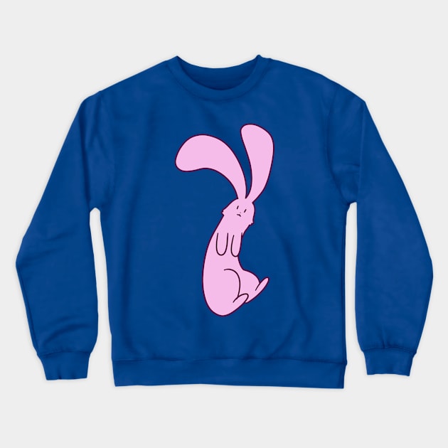 Pink Bunny Crewneck Sweatshirt by saradaboru